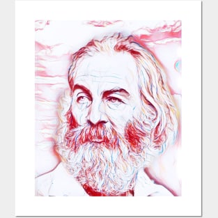 Walt Whitman Portrait | Walt Whitman Artwork Posters and Art